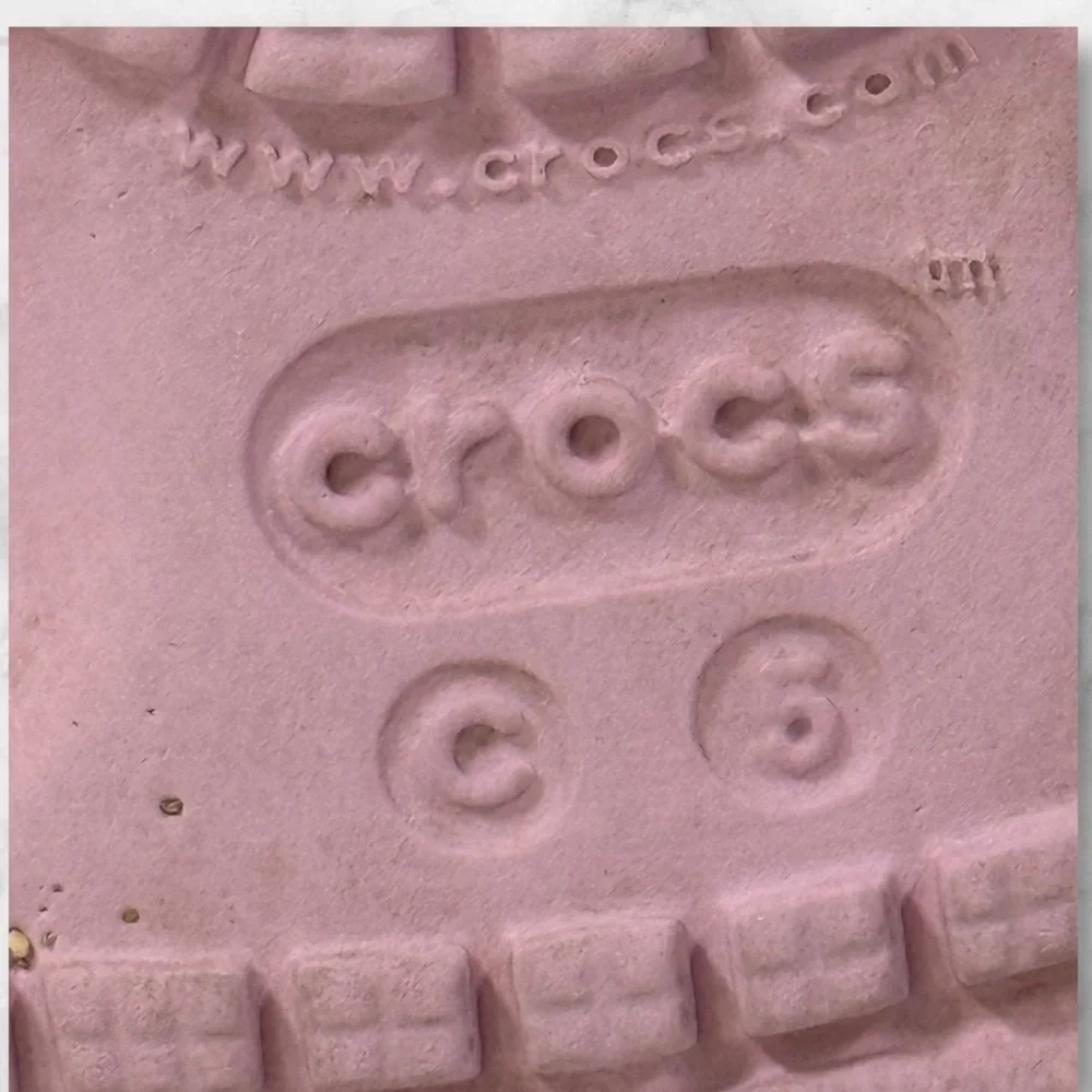 Baby Crocs Classic Glitter size 5
